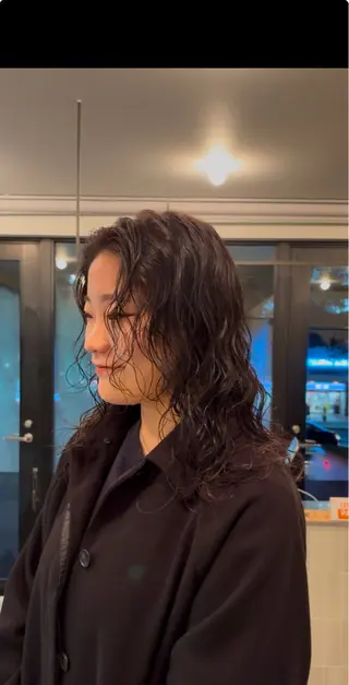 ロング パーマ 大矢瑛翔 ショート/パーマのヘアスタイル