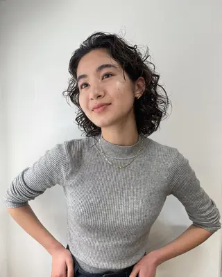 ミディアム パーマ AWESOME所属・似合わせメンズカット /mizukiのヘアスタイル