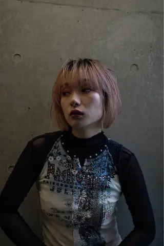 ミディアム カラー パーマ 広美◎ <hiromi>のヘアスタイル