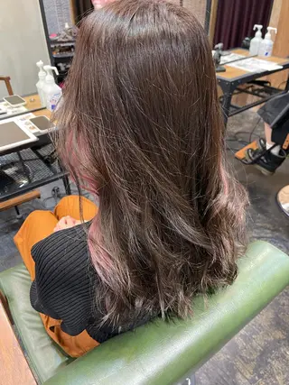 セミロング 韓国 / 中国ヘア 🦋Noniのヘアスタイル