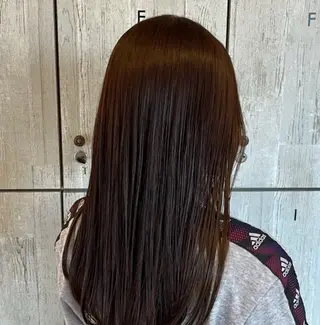 ロング カラー 透明感カラー/ くびれヘア/ユウユのヘアスタイル