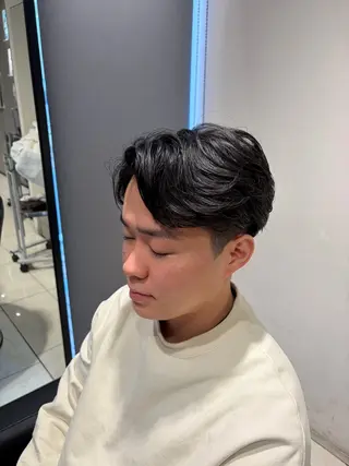 パーマ メンズ 関内/メンズ専門/ パーマ推し/菊池蒼大のヘアスタイル