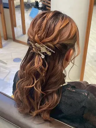 ヘアアレンジ 寒色/ブルーブラック 🐺❄️/ yuu.のヘアスタイル