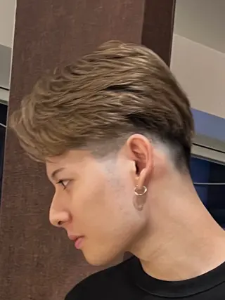 ショート パーマ 山口 ヒロトのヘアスタイル