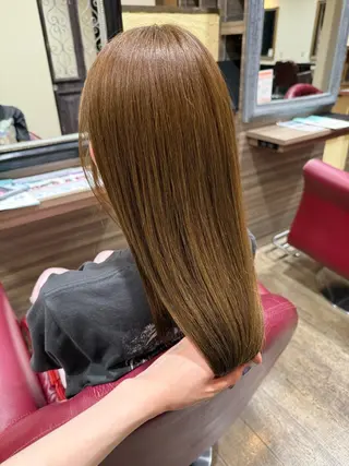 ロング カラー 中村 紫乃のヘアスタイル