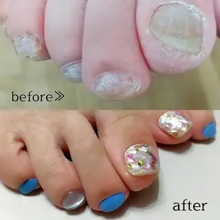 ネイル Nail leef《リーフ》所属・kahosan 𓆉のネイルデザイン