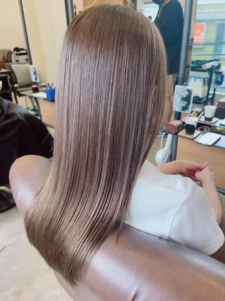 セミロング カラー ヘアアレンジ ケイゴ【店長】 メンズパーマ特化のヘアスタイル