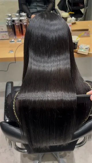 ロング カラー 8NO【ハチノ】所属・髪質改善ヘアケア 艶髪特化/上田のヘアスタイル