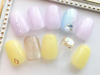 ネイル Viseo《6週間 長持ちパラジェル》のネイルデザイン