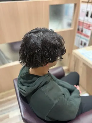 パーマ 下澤 天音のヘアスタイル