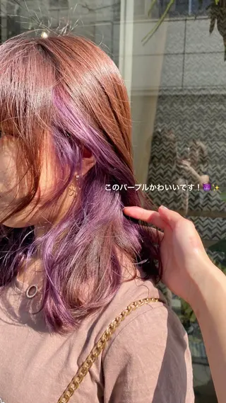 セミロング 山田 綾乃/メンズカットのヘアスタイル