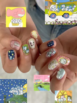 ネイル hinako /個性派ニュアンスのネイルデザイン