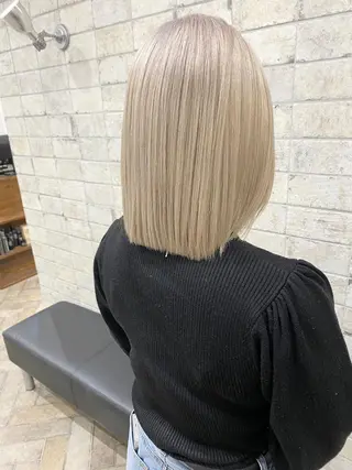 ショート カラー 店長 奈須 雄紀のヘアスタイル