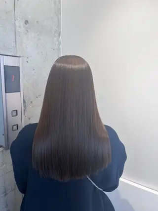 セミロング カラー newi 天王寺 🪐airiのヘアスタイル