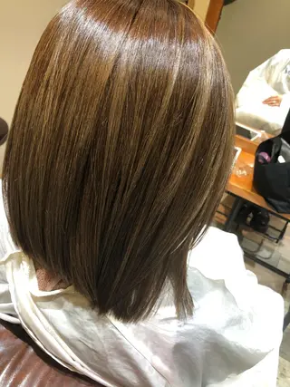 ミディアム 艶髪/シールエクステ 🌻ノゾミ🌻のヘアスタイル