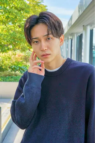 ショート メンズ メンズカット曲がる 縮毛矯正佐々木タクマのヘアスタイル