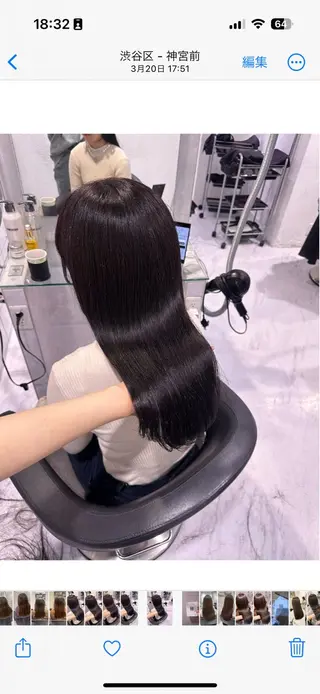 ロング junna‎🤍調布 まつ毛/眉 激安のマツエク・マツパデザイン