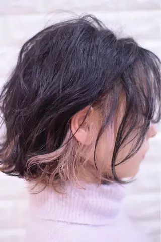 カラー ハイトーンカラー RYUのヘアスタイル