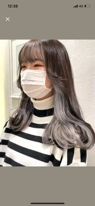 ミディアム カラー ♥️ブリーチ/ボブ/ レイヤー♥️maiのヘアスタイル