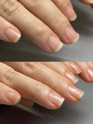 ネイル Aim* 深爪・自爪育成専門店のネイルデザイン