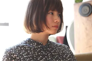 ミディアム Jyue-ru/北谷 /縮毛矯正/髪質改善のヘアスタイル