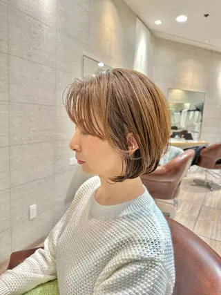 ショート Number六本松所属・山崎 友雅のヘアスタイル