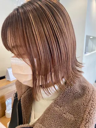 ミディアム ♥yelm ユウナ♥のヘアスタイル