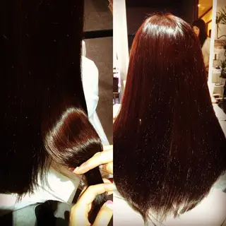 ロング CHAINON 近鉄奈良店のヘアスタイル