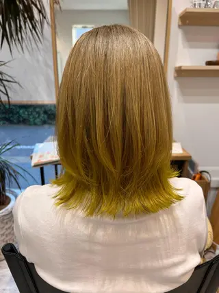 ミディアム 渡部 未歩のヘアスタイル