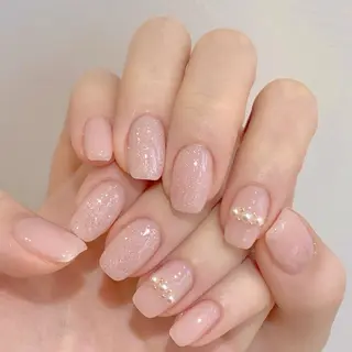 ネイル ちゅるんネイル🩵 miyuのネイルデザイン