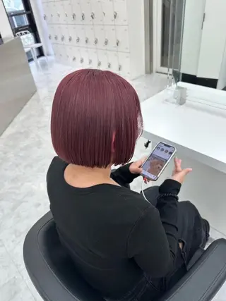 カラー 💗透明感モテヘア 💗SAYA💗のヘアスタイル