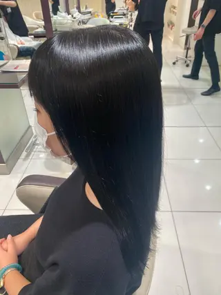 ロング 透明感カラー💜艶髪 sayakaのヘアスタイル