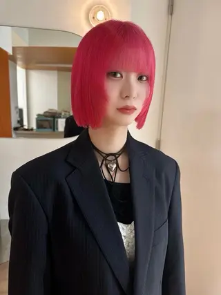 カラー MHOOD所属・ito yuaのヘアスタイル