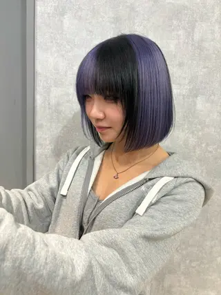 ショート 🌐NATSUMI 🌐【寒色カラー】のヘアスタイル