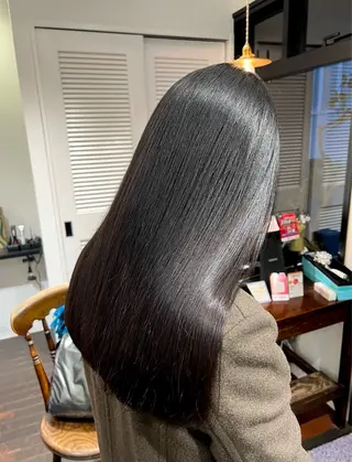 ロング ⭐️似合わせ⭐️/ ETOWA新宿/上村のヘアスタイル