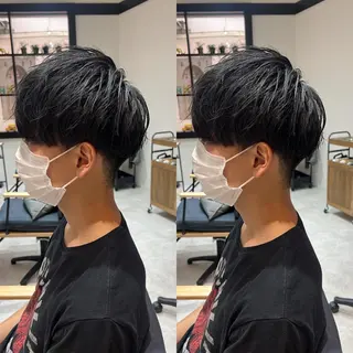 ショート メンズ センターパート /植田のヘアスタイル