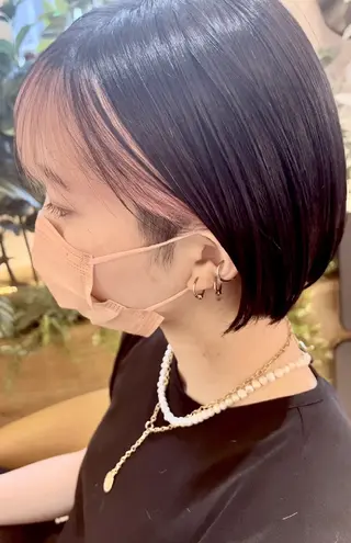 カラー GRITTERs 泉中央店所属・ロング/小顔レイヤー /カットモデル泉中央のヘアスタイル