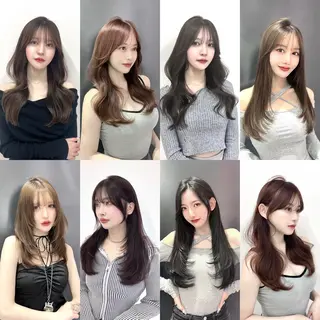 ロング 韓国/縮毛矯正/ カンタのヘアスタイル