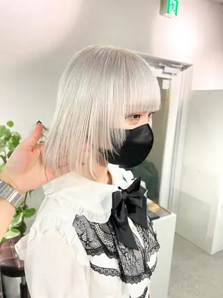 ショート sio.nail&eyebrow salon shimokitazawa2号店所属・nailist mana𖤐´-のネイルデザイン