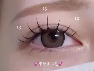 マツエク・マツパ 🫧モ モ🤍のマツエク・マツパデザイン