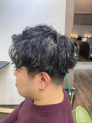 ショート メンズ レオ所属・仁和山 晃のヘアスタイル