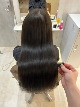 セミロング カラー 💙まこと💙艶々 カラー(Rico)のヘアスタイル