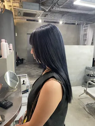 セミロング qulim所属・qulim【クリム】 /ハイトーン/海音のヘアスタイル