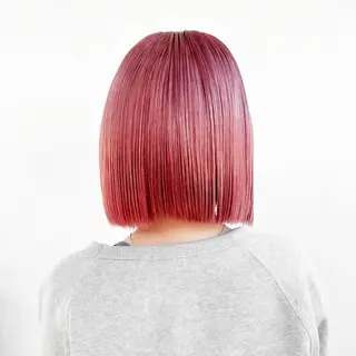 ミディアム カラー 艶カラー🫧 猿渡 響のヘアスタイル