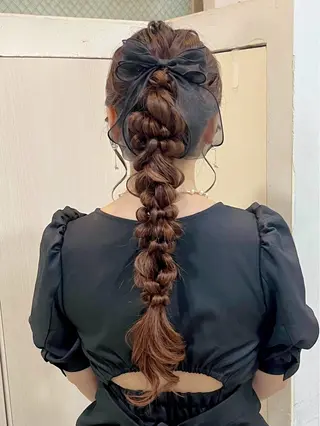 ヘアアレンジ 💎艶髪💎 町田莉彩のヘアスタイル