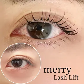 マツエク・マツパ merry Lash Liftのマツエク・マツパデザイン