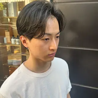 メンズ ゆもとまひろ🫧 渋谷/メンズパーマのヘアスタイル