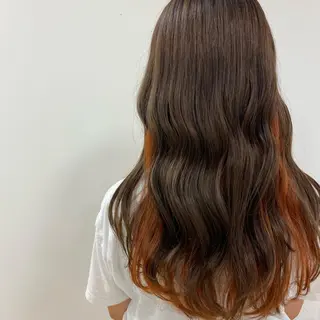 ロング 個性派/ブリーチ *ほのかのヘアスタイル