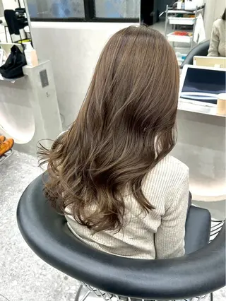 カラー Lond mare レイヤーカット/韓国のヘアスタイル
