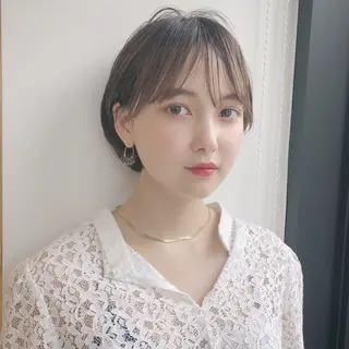 ショート カラー 銀座 髪質改善 🧸HINATAのヘアスタイル